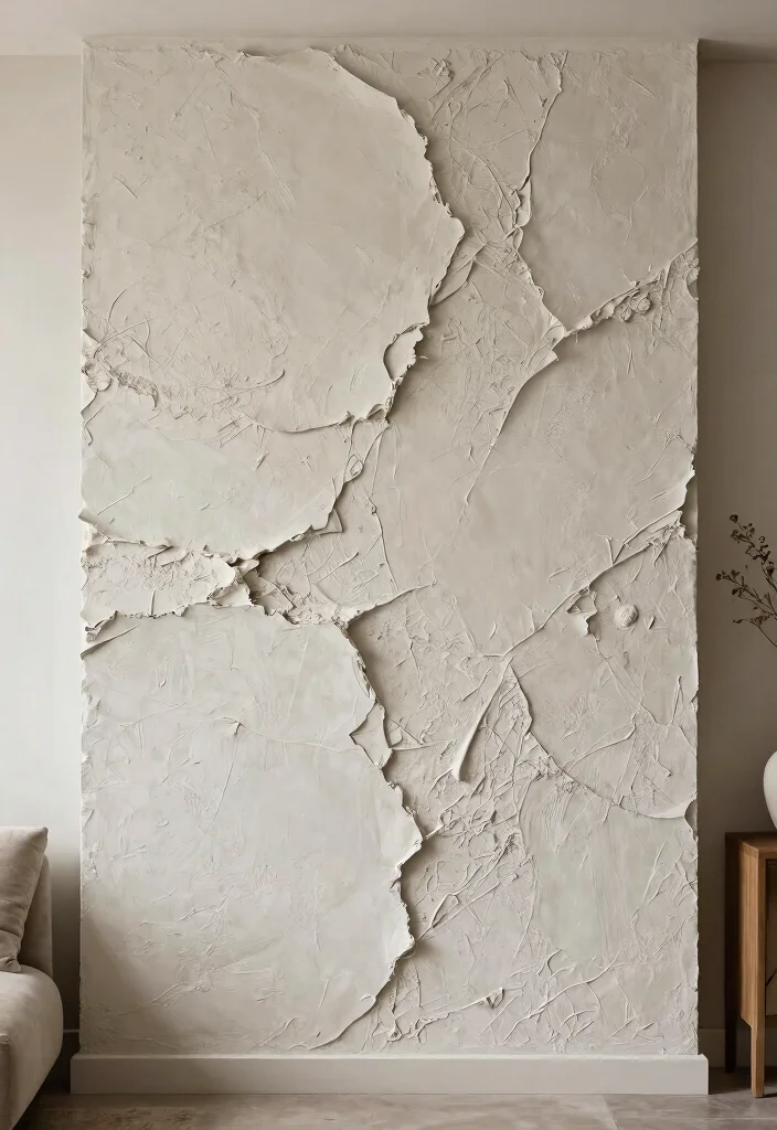 13 Modern Textured Wall Art Ideas Plaster Hacks 11. Layered Textured Plaster 0