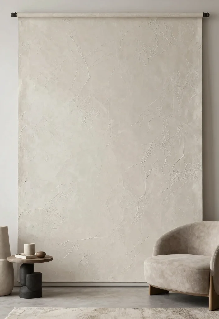 13 Modern Textured Wall Art Ideas Plaster Hacks 13. Textured Plaster Backdrops 0