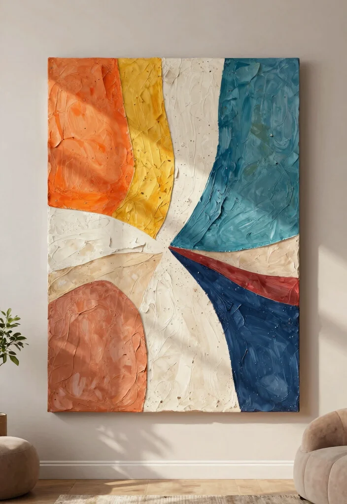13 Modern Textured Wall Art Ideas Plaster Hacks 2. Freeform Plaster Art 0