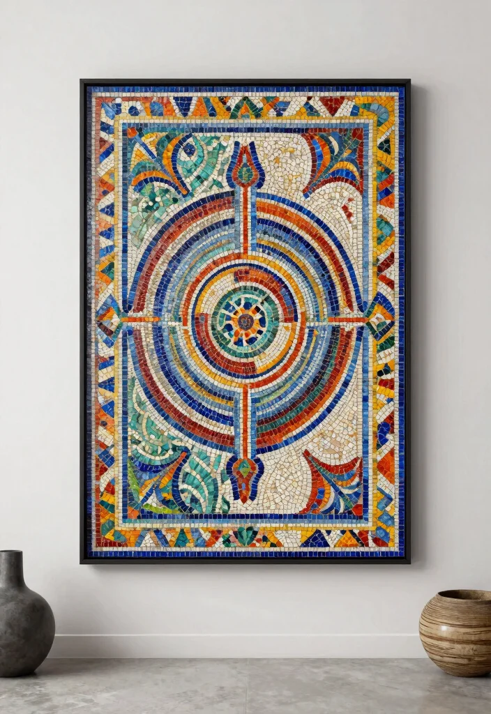 13 Modern Textured Wall Art Ideas Plaster Hacks 9. Plaster Wall Mosaics 0