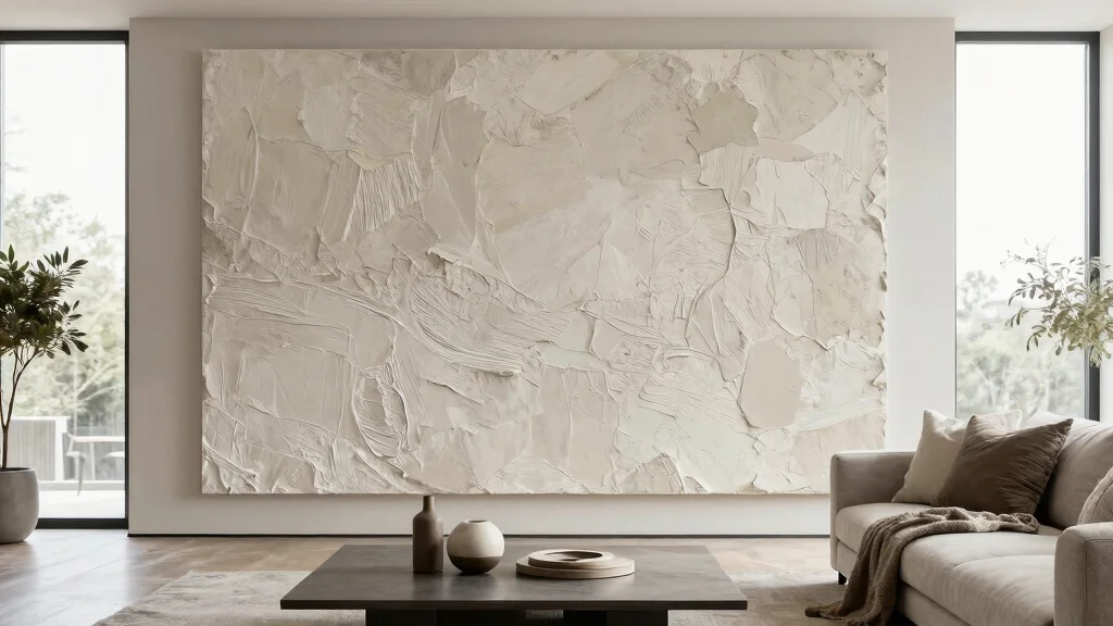 13 Modern Textured Wall Art Ideas [Plaster Hacks]