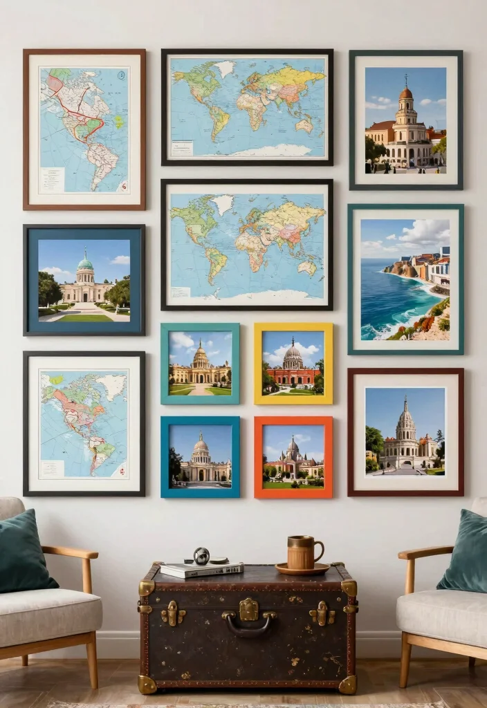 13 Smart Wall Art Arrangement Ideas Gallery Layouts 10. The Thematic Collection 0