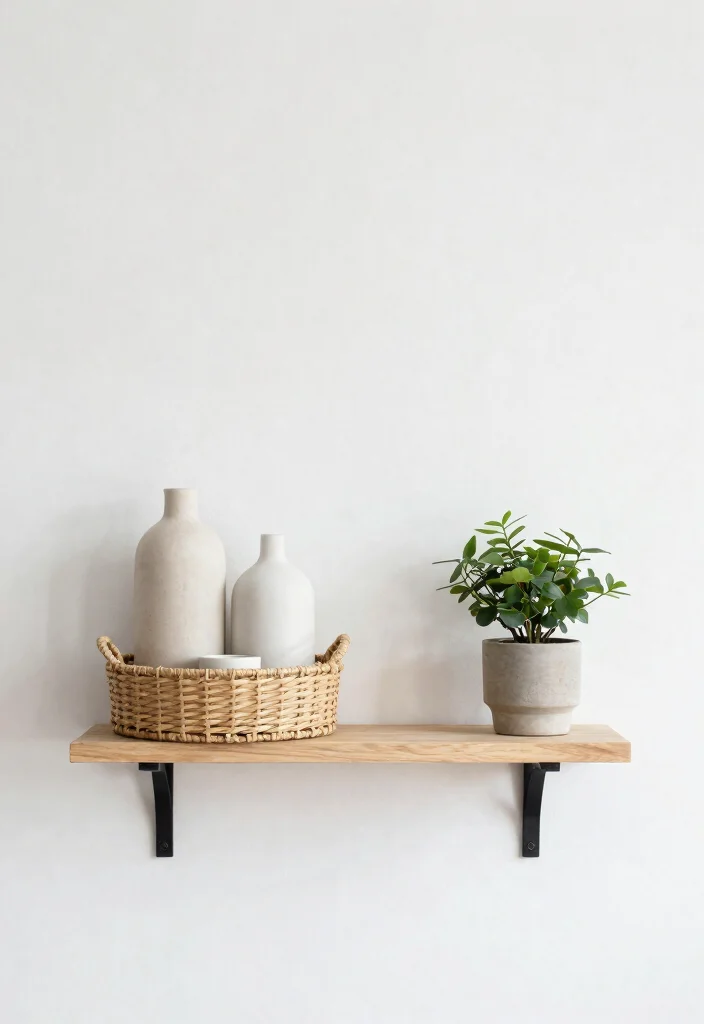 13 Smart Wall Shelf Organization Ideas Tidy Home 11. Minimalist Clutter Busters 0