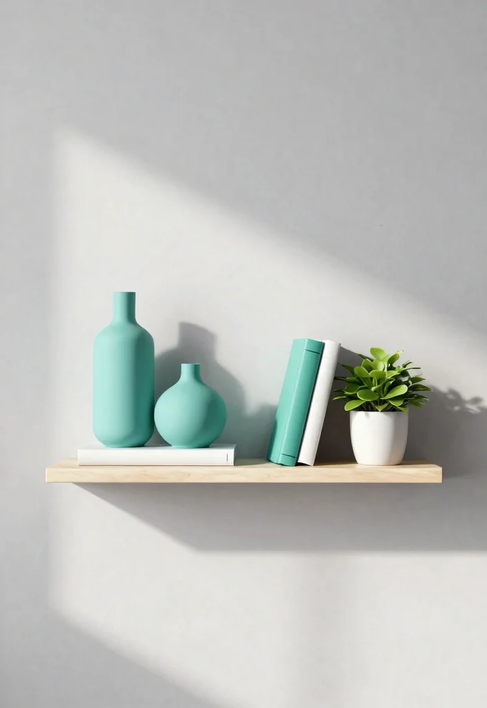 13 Smart Wall Shelf Organization Ideas Tidy Home 2. Color Coordination 0