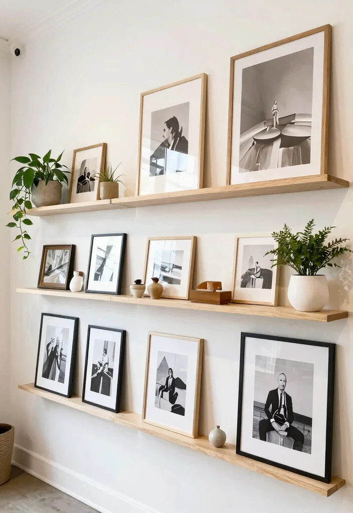 13 Smart Wall Shelf Organization Ideas Tidy Home 8. Gallery Wall Shelves 0