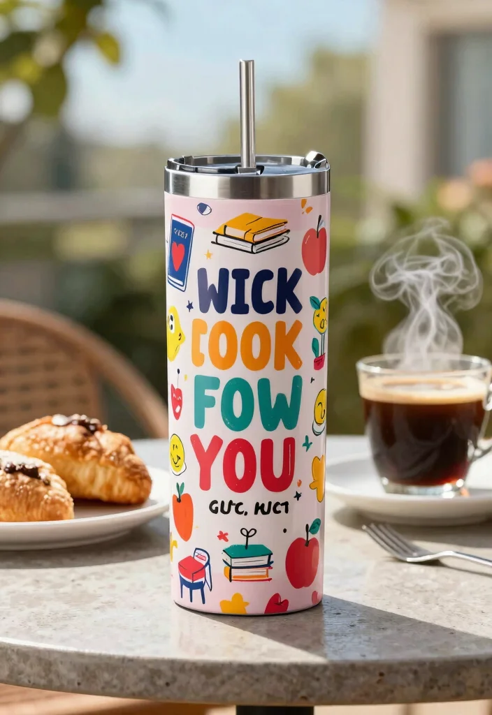 13 Teacher Appreciation Tumbler Ideas Easy Gifts 2. Inspirational Quotes 0