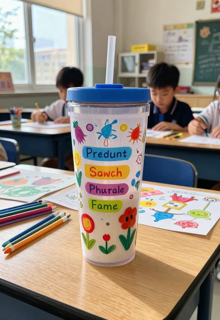 13 Teacher Appreciation Tumbler Ideas Easy Gifts 9. Collaborative Class Gift 0