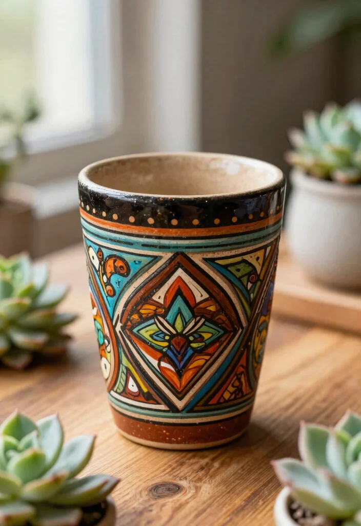13 Unique Cup Designs Tumbler Inspiration Must See 1. The Bohemian Beauty 0