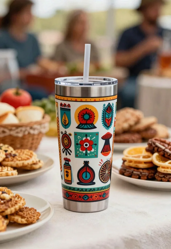 13 Unique Cup Designs Tumbler Inspiration Must See 10. Community Spirit 0