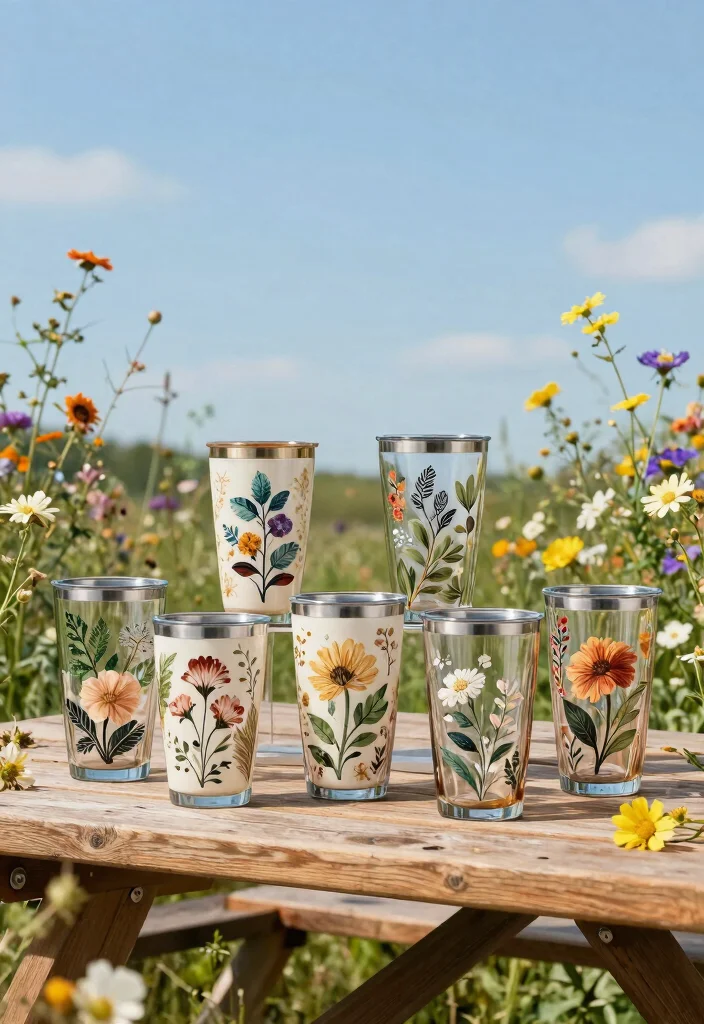 13 Unique Cup Designs Tumbler Inspiration Must See 4. Natures Touch 0