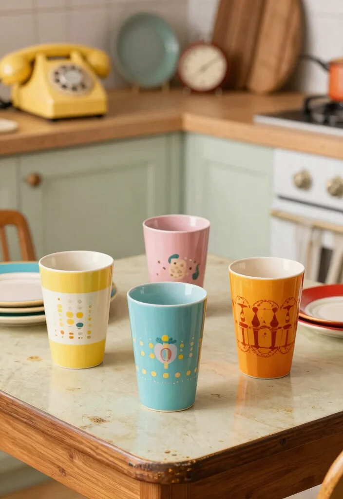 13 Unique Cup Designs Tumbler Inspiration Must See 6. Retro Revival 0