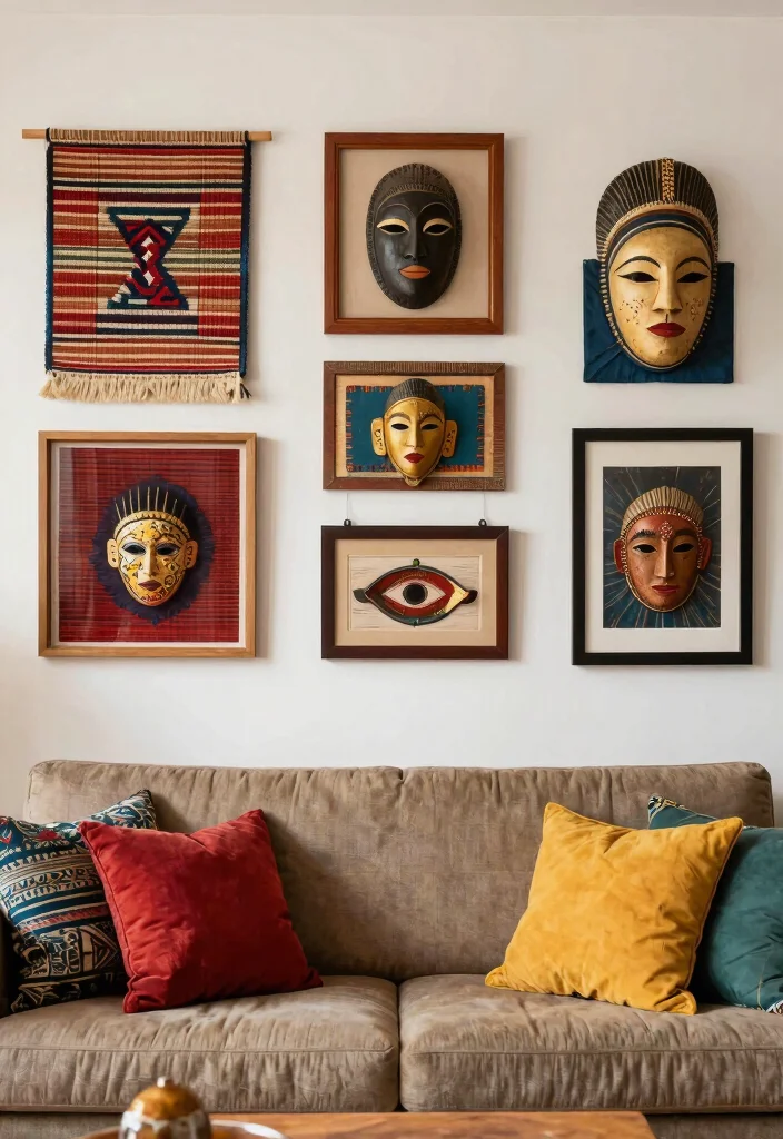15 Aesthetic Wall Art Designs for a Modern Home Look 12 15 Aesthetic Wall Art Designs for a Modern Home Look 12. Cultural Wall Art 0