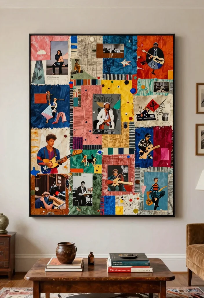 15 Aesthetic Wall Art Designs for a Modern Home Look 14 15 Aesthetic Wall Art Designs for a Modern Home Look 14. Collage Art 0