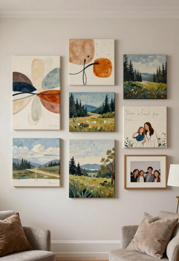 15 Beautiful Canvas Wall Art Ideas for a Chic Home Conclusion 0