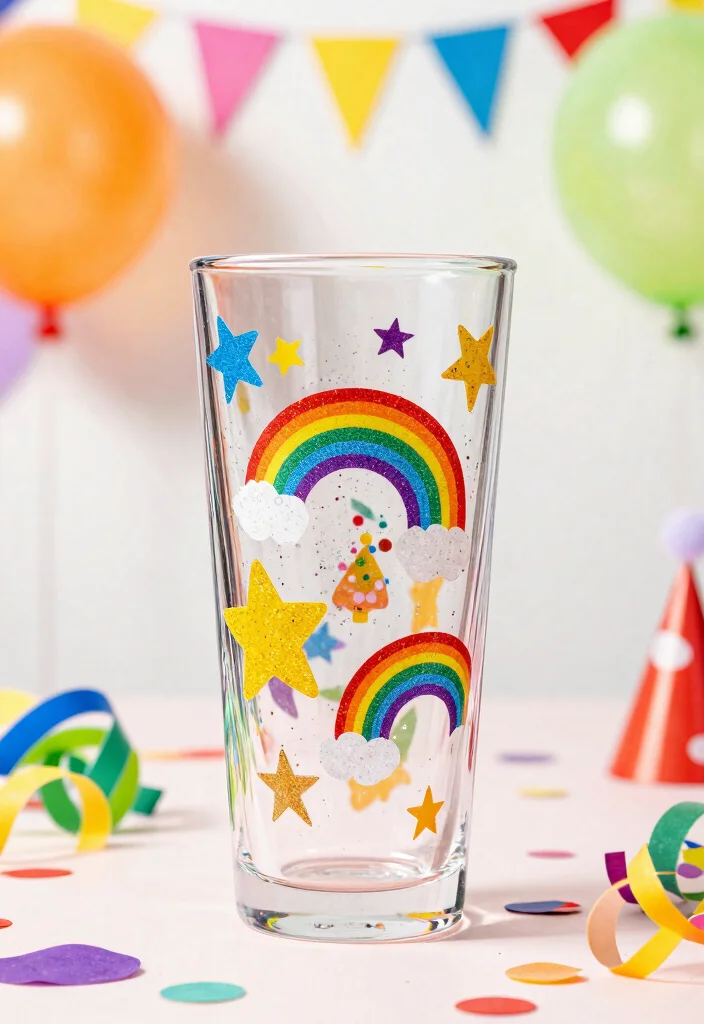 15 Beautiful Glitter Tumbler Ideas Ultimate Guide 15. Whimsical Glitter Tumbler 0