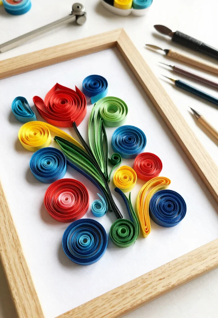 15 Beautiful Handmade Wall Art Ideas Custom Decor 10. Paper Quilling Art 0