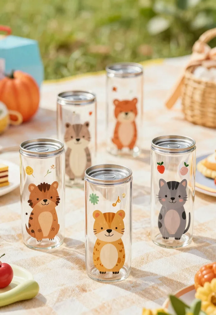 15 Best Cricut Tumbler Ideas for Easy Custom Cups 11. Cute Animals 0