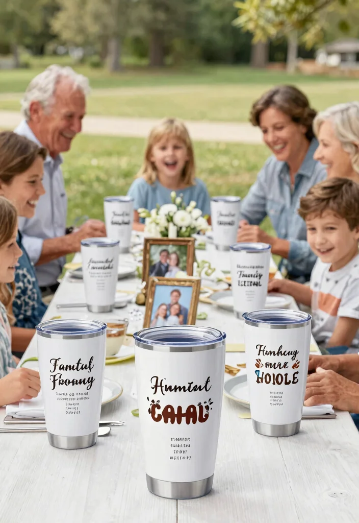 15 Best Cricut Tumbler Ideas for Easy Custom Cups 7. Personalized Family Tumblers 0