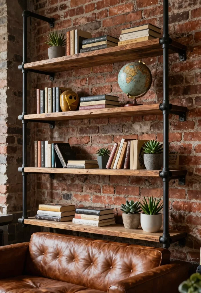 15 Best Wall Shelf Storage Ideas to End Clutter 4 15 Best Wall Shelf Storage Ideas to End Clutter 4. Industrial Pipe Shelving 0