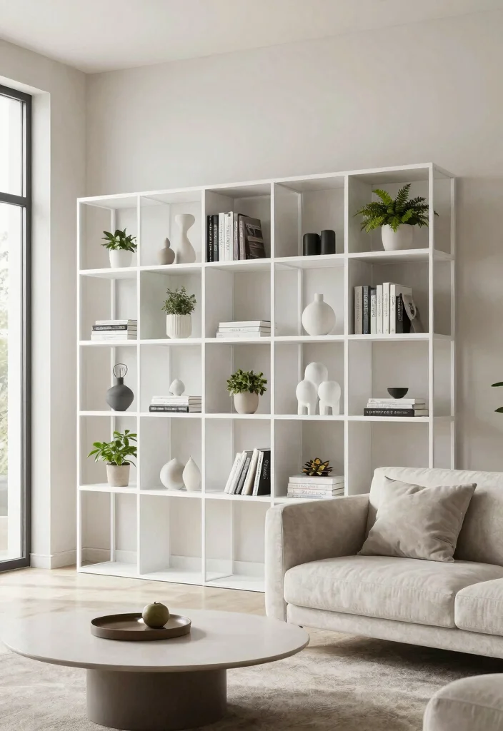 15 Best Wall Shelf Storage Ideas to End Clutter 6 15 Best Wall Shelf Storage Ideas to End Clutter 6. Minimalist Grid Shelving 0