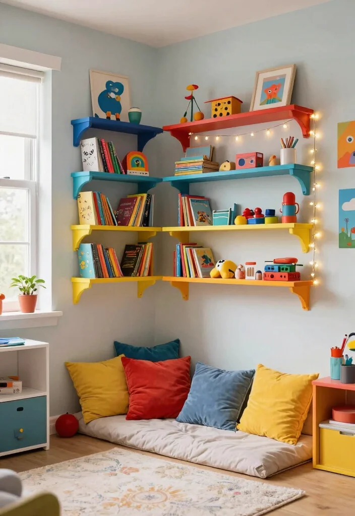 15 Best Wall Shelf Storage Ideas to End Clutter 8 15 Best Wall Shelf Storage Ideas to End Clutter 8. Kids Room Shelving 0