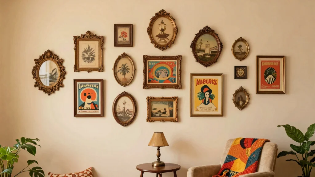 15 Charming Vintage Wall Art Ideas [Thrifted Decor]