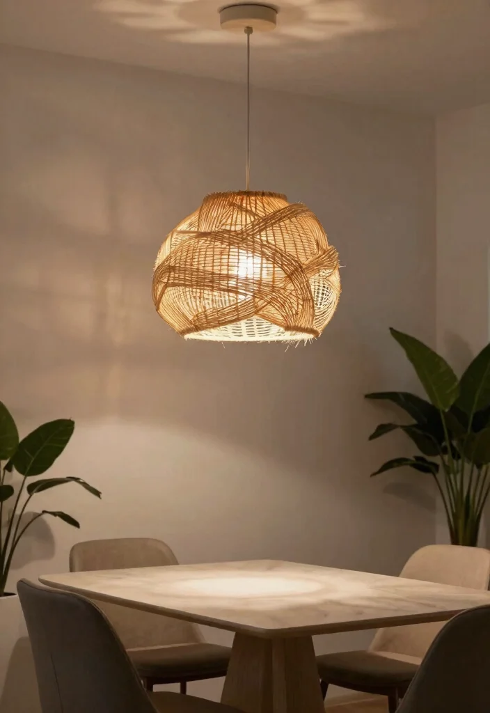 15 Chic Abstract Wall Art Ideas for Modern Homes 13. Artful Lighting 0