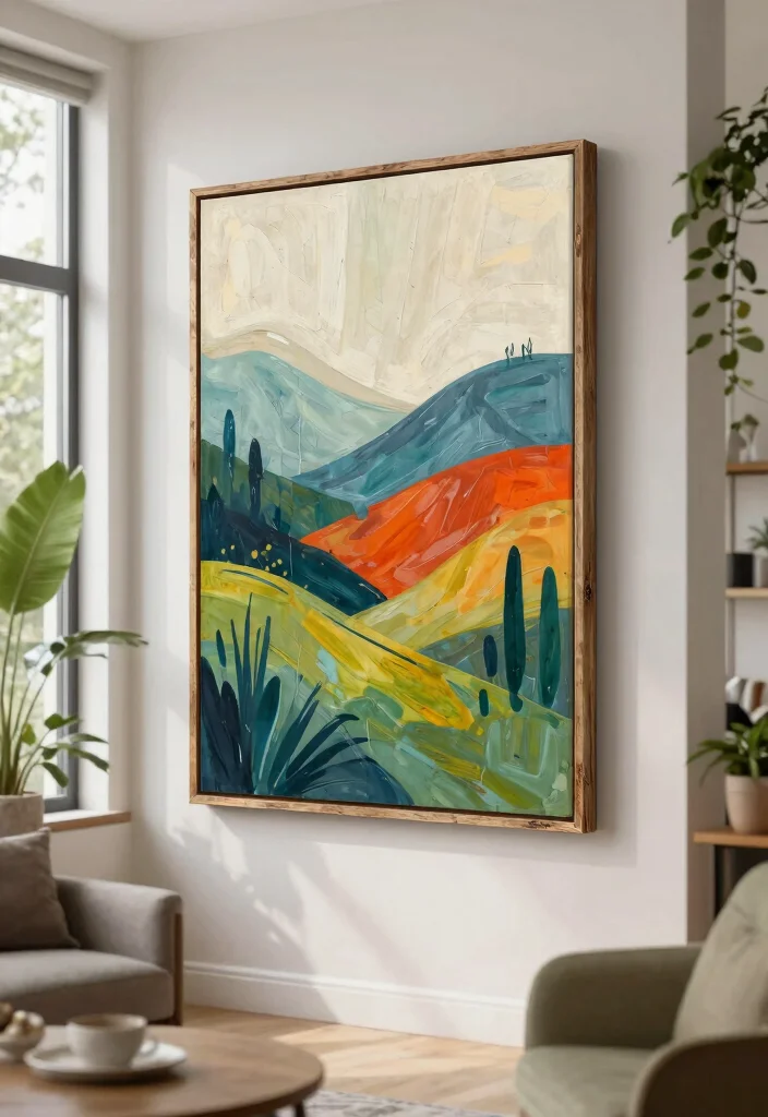 15 Chic Abstract Wall Art Ideas for Modern Homes 9. Eco Friendly Canvas Prints 0