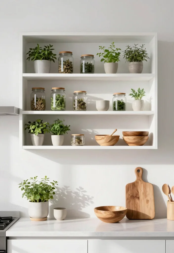 15 Clean White Wall Rack Ideas for Minimalist Decor 1 15 Clean White Wall Rack Ideas for Minimalist Decor 1. Open Shelving with Natural Accents 0