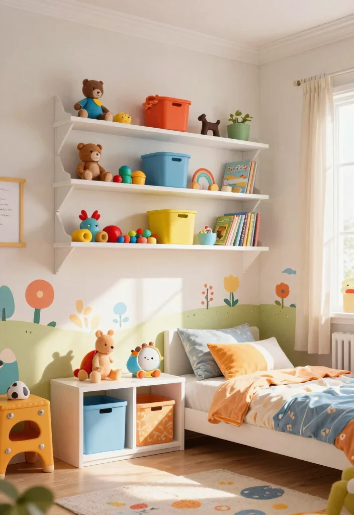 15 Clean White Wall Rack Ideas for Minimalist Decor 4 15 Clean White Wall Rack Ideas for Minimalist Decor 4. Minimalist Kids Room Shelves 0