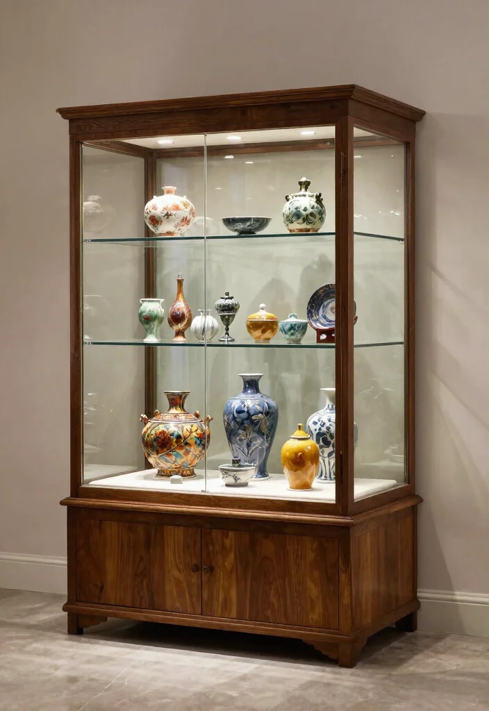 15 Clever Corner Wall Shelf Ideas for Awkward Spaces 6. Corner Display Cases 0