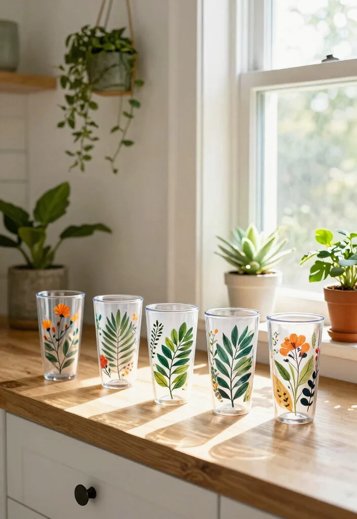 15 Creative Tumbler Ideas for Personalized Gifts So Cute 1. Botanical Beauty Tumblers 0