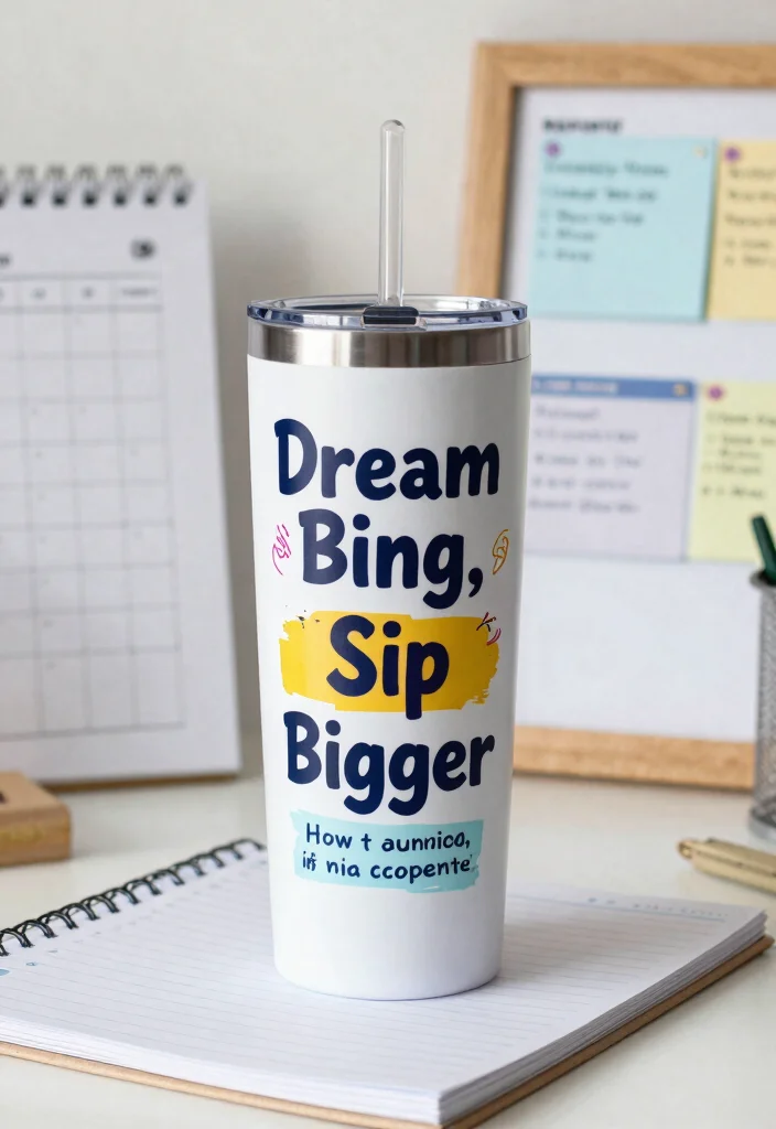 15 Creative Tumbler Name Ideas for Custom Orders 8 15 Creative Tumbler Name Ideas for Custom Orders 8. Dream Big Sip Bigger 0