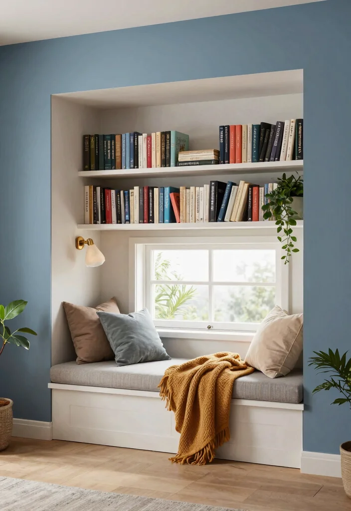 15 Custom In Wall Shelf Ideas Built In Niches 2. Built In Book Nooks 0