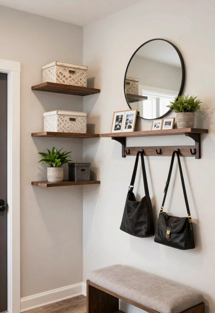 15 Custom In Wall Shelf Ideas Built In Niches 5. Entryway Solutions 0