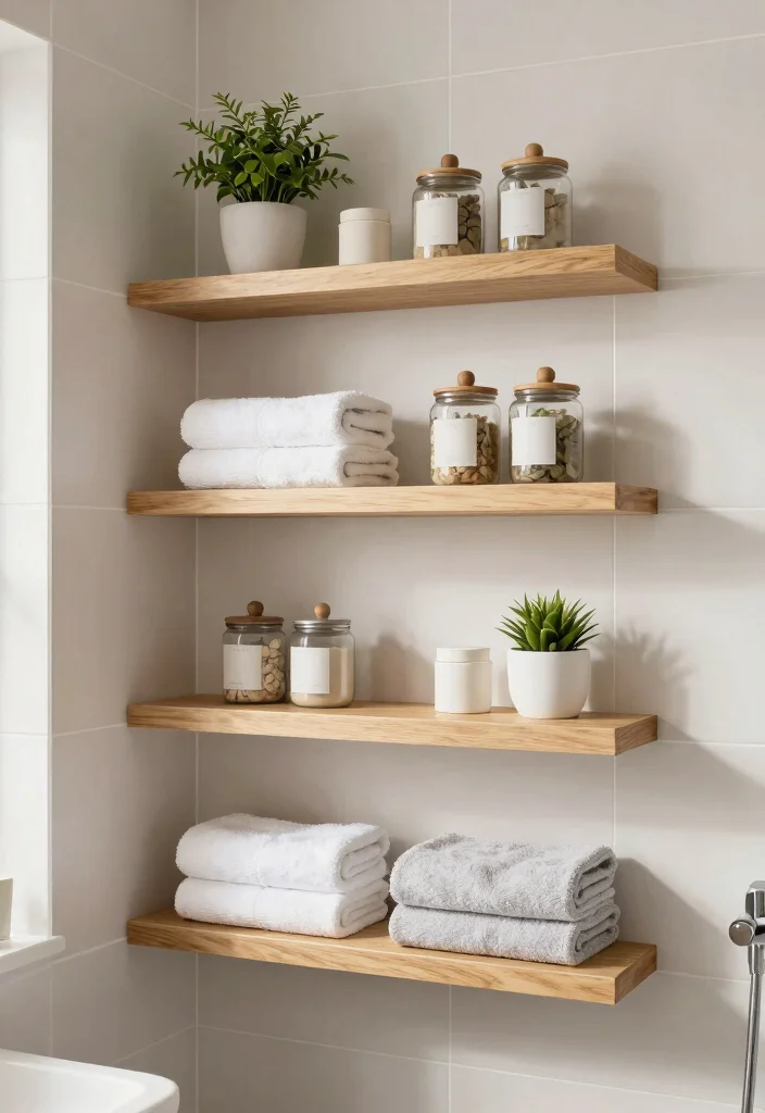 15 Custom In Wall Shelf Ideas Built In Niches 6. Bathroom Shelving Ideas 0