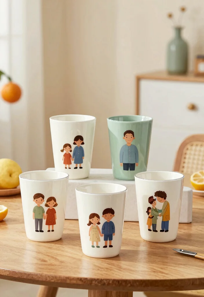 15 Custom Tumbler Cups Ideas for Small Businesses 12. Customizable Family Tumbler Set 0