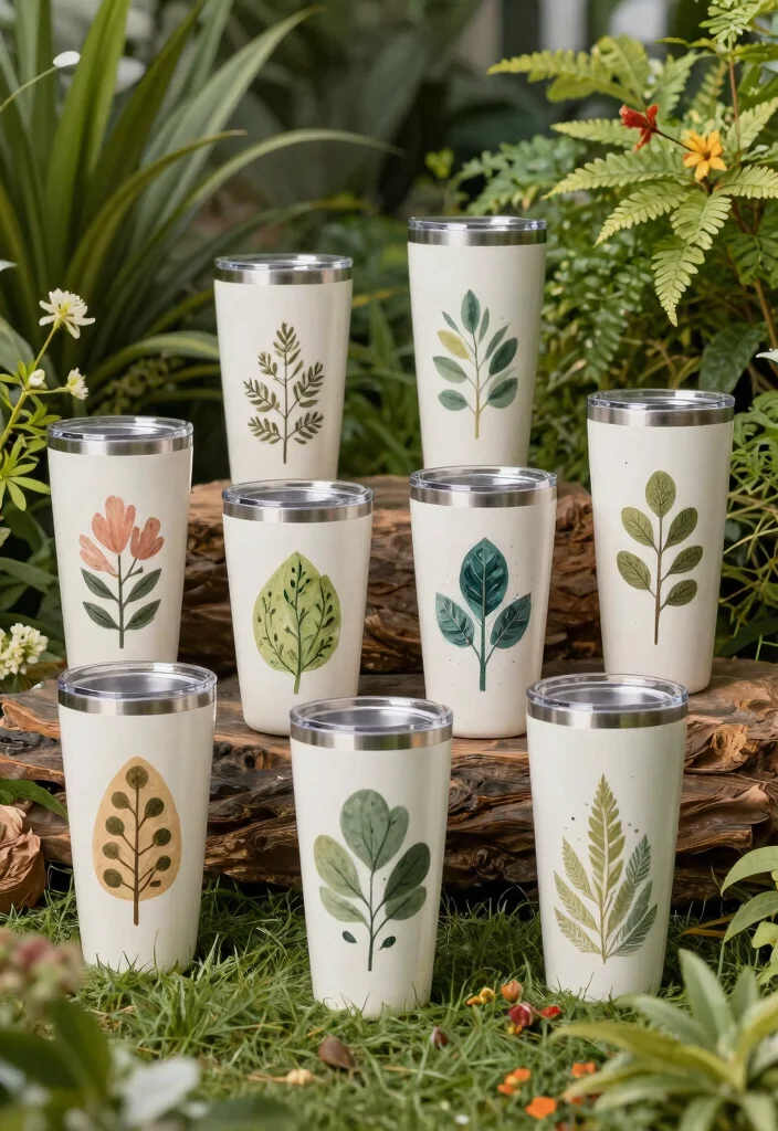 15 Custom Tumbler Cups Ideas for Small Businesses 14. Eco Conscious Materials 0