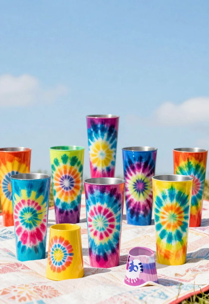 15 Custom Tumbler Cups Ideas for Small Businesses 5. Trendy Tie Dye 0