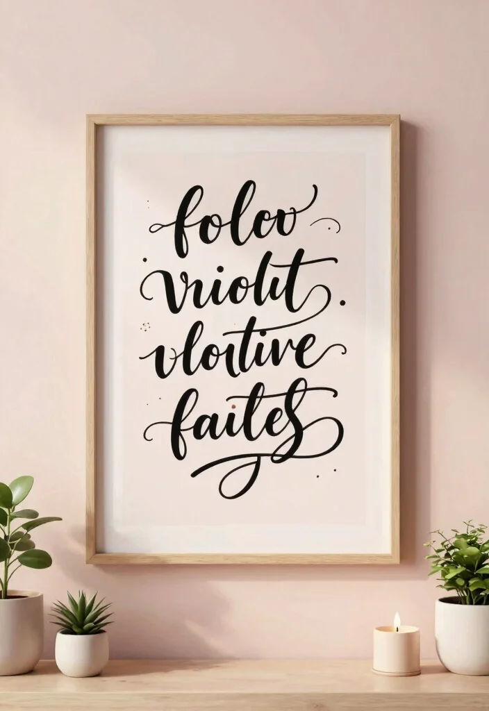 15 Genius Easy DIY Wall Art Ideas Look Expensive 7. Inspirational Quote Art 0
