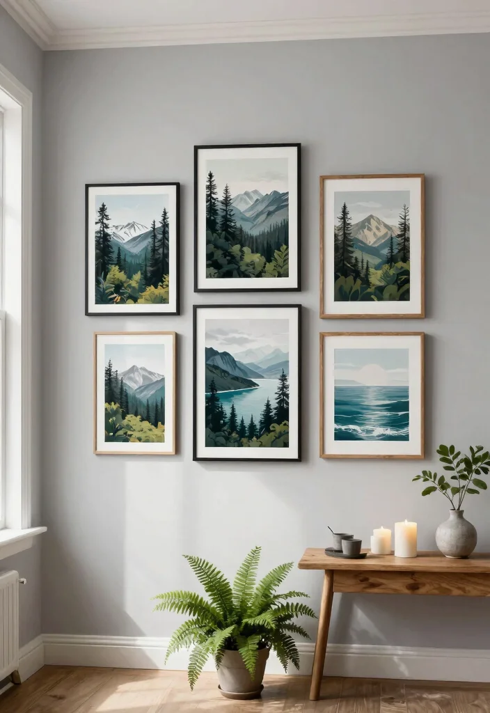 15 Sleek Minimalist Wall Art Ideas Clean Aesthetic 1. Nature Inspired Prints 0