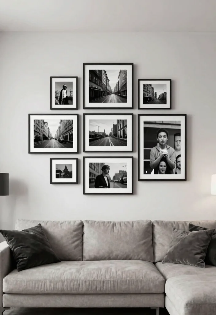 15 Sleek Minimalist Wall Art Ideas Clean Aesthetic 10. Black and White Photography 0