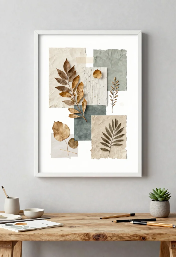 15 Sleek Minimalist Wall Art Ideas Clean Aesthetic 15. Minimalist Collage Art 0