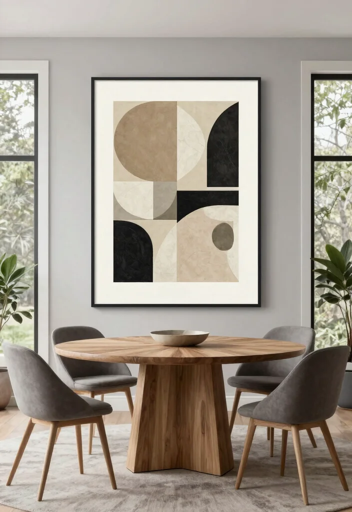 15 Sleek Minimalist Wall Art Ideas Clean Aesthetic 6. Geometric Designs 0