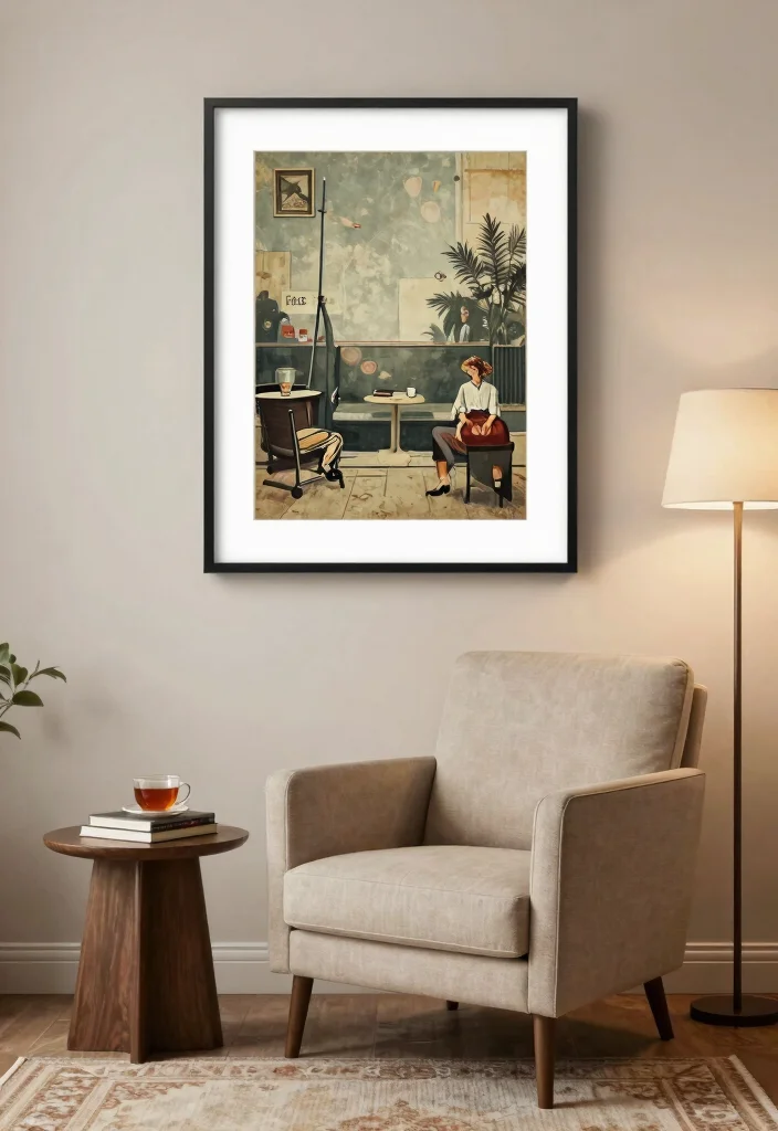 15 Sleek Minimalist Wall Art Ideas Clean Aesthetic 9. Vintage Inspired Art 0