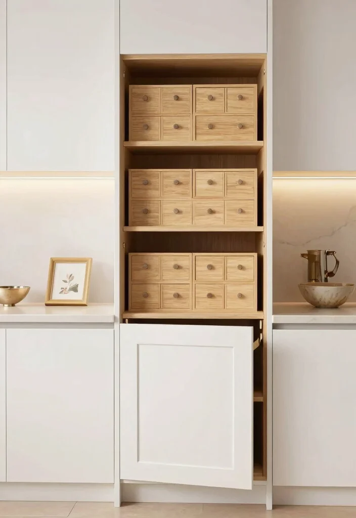 15 Smart Tumbler Storage Ideas to End Cup Clutter 9. Recessed Cabinet Storage 0