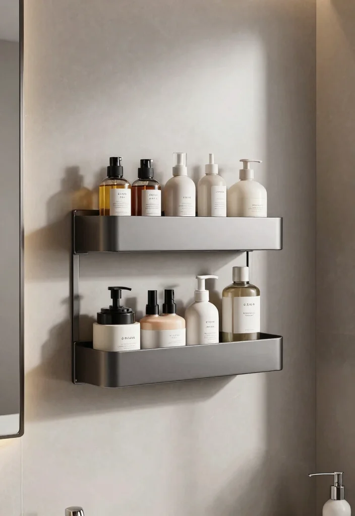 15 Space Saving Bathroom Wall Storage Ideas Spa Vibe 9. Magnetic Spice Racks for Essentials 0