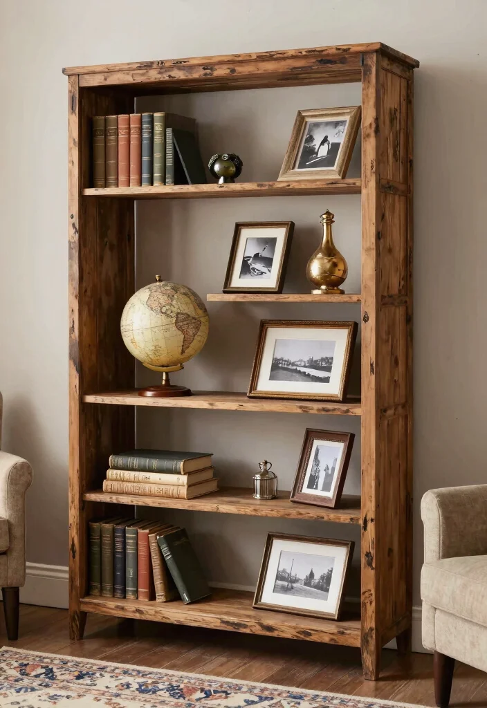15 Stunning Wall Shelf Inspiration Photos for Pinterest 4. Vintage Inspired Shelving 0