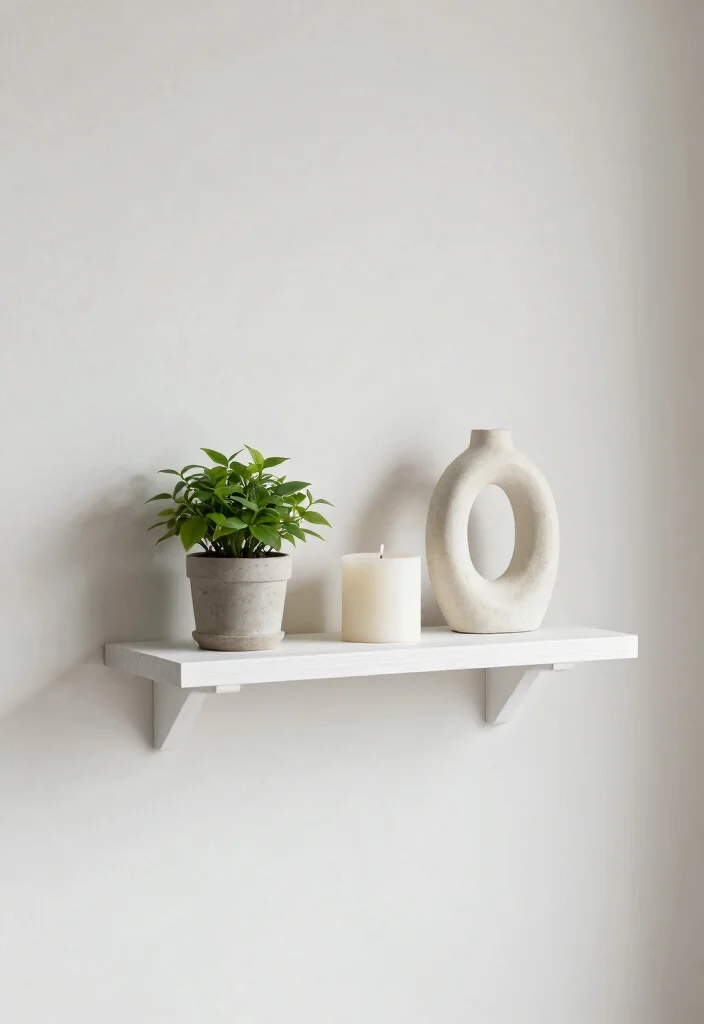 15 Stunning Wall Shelf Inspiration Photos for Pinterest 9. Minimalist Shelving 0