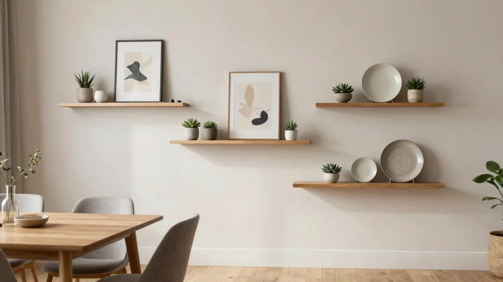 15 Stylish Dining Room Wall Shelf Decor Ideas
